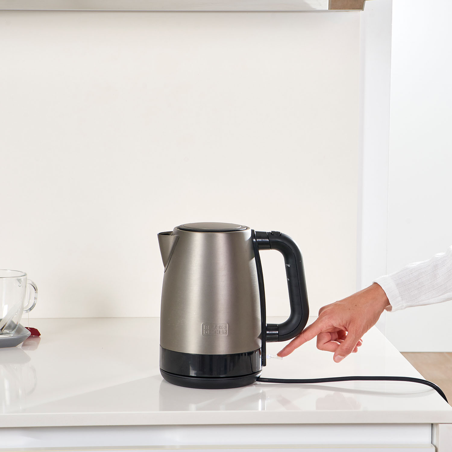 BLACK+DECKER Kettle 1,7L Brushed 2200W