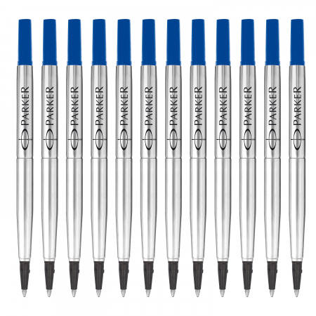 Refill Rollerball QUINK M tip blue ink
