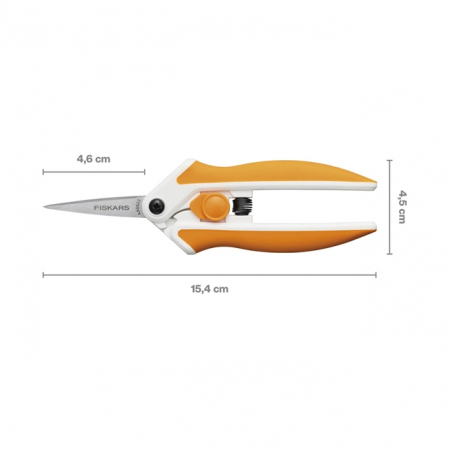 Fiskars Saks Softtouch Microtip