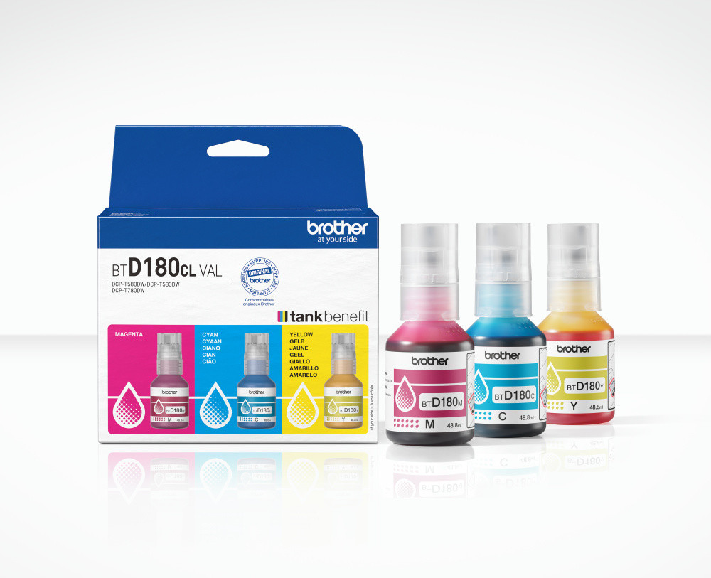 BildeCMY value pack ink, 3 bottles, each 5K