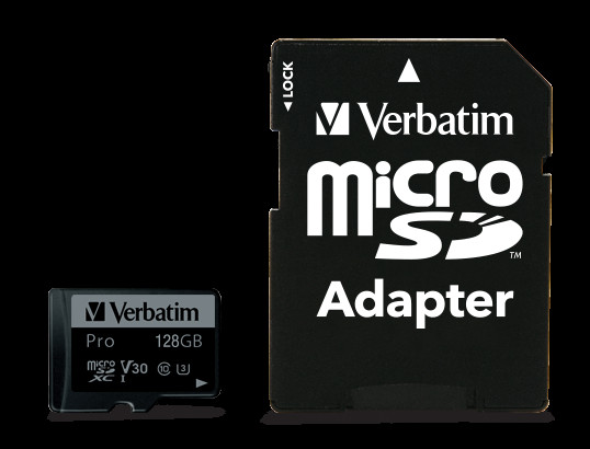 Verbatim MICRO SDXC CARD PRO UHS-3 