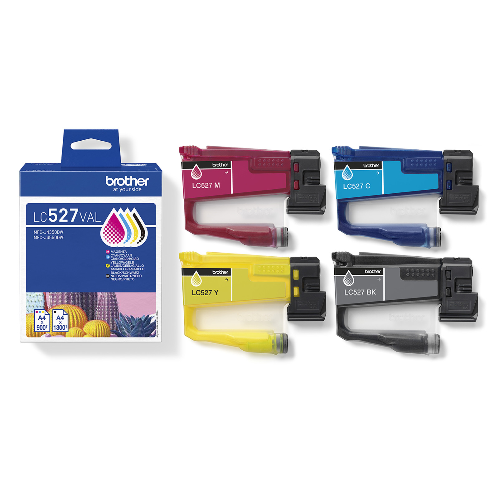 Blekk Brother Lc527Val Cmyk