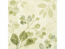 Serviett Duni 3L 33Cm Paisley Leaf (50 s...