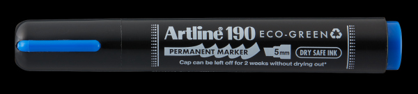 Artline ECO-GREEN 190 2.0-5.0mm Dry Safe Bl