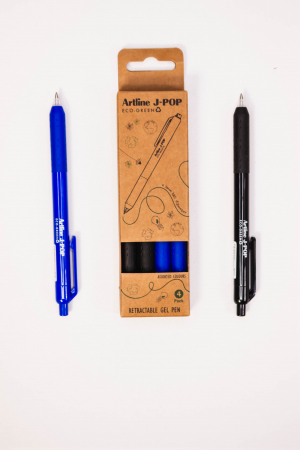 Artline J-POP Gelpenn ECO-GREEN 0.7 2 Bl 2 Sort (4)