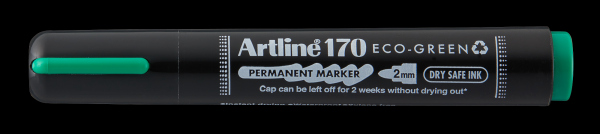 Artline ECO-GREEN 170 2.0mm Dry Safe Grnn