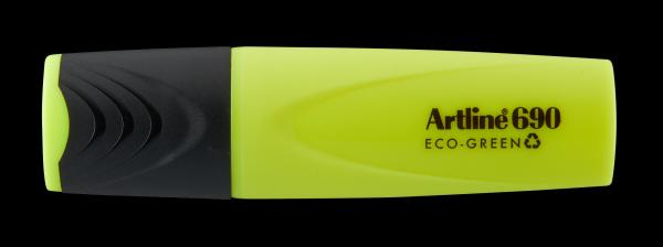 Artline Highlighter 690 ECO-GREEN Fluoriserende Gul