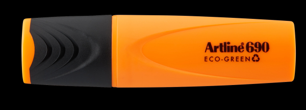 Artline Highlighter 690 ECO-GREEN Fluoriserende Oransje