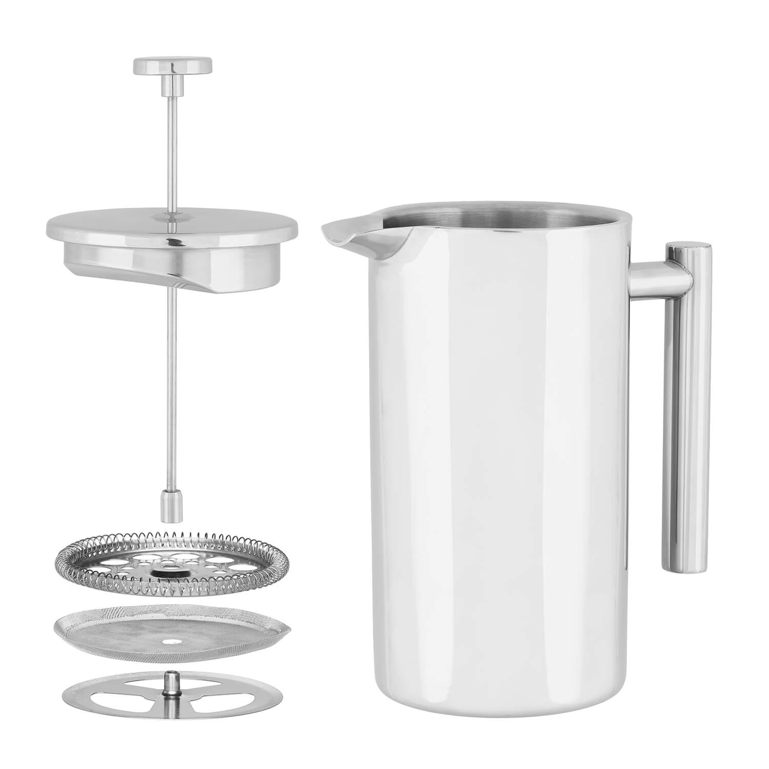 MAKU Coffee Press Gastro Steel 1L