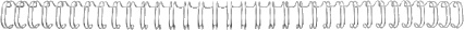 BildeGBC Binding wire 3:1 NO5 8mm A4 silver (100)