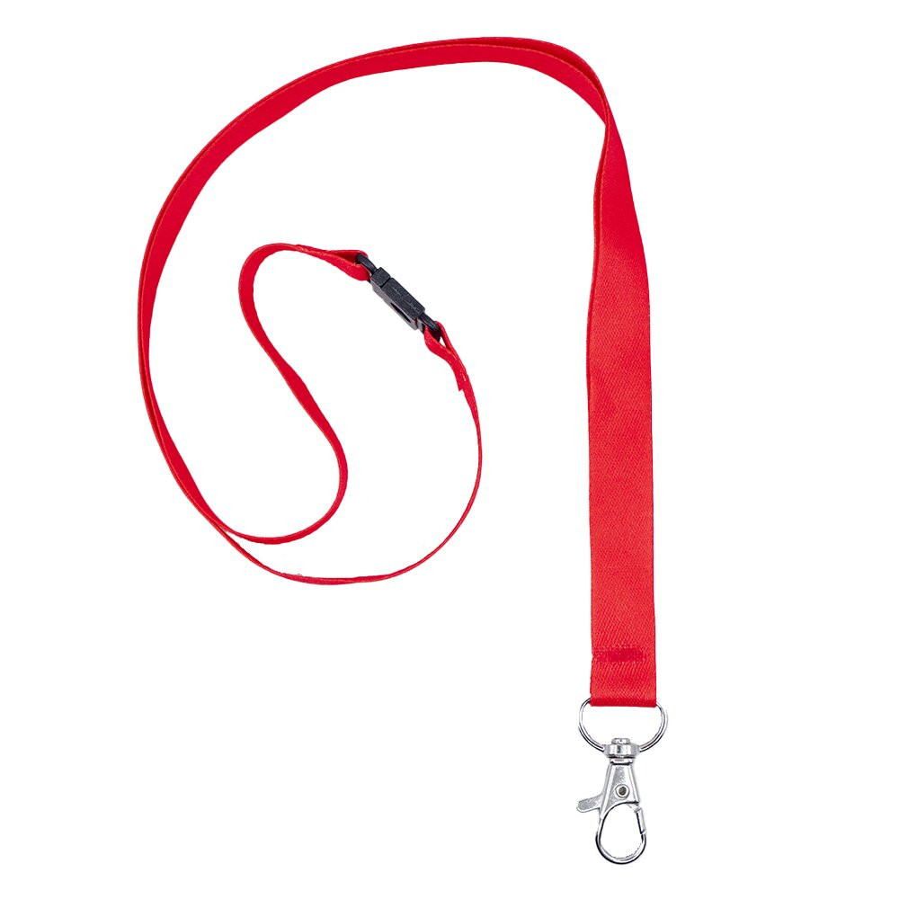 AVERY 4842R Lanyard w/trigger clip recycled red (10)