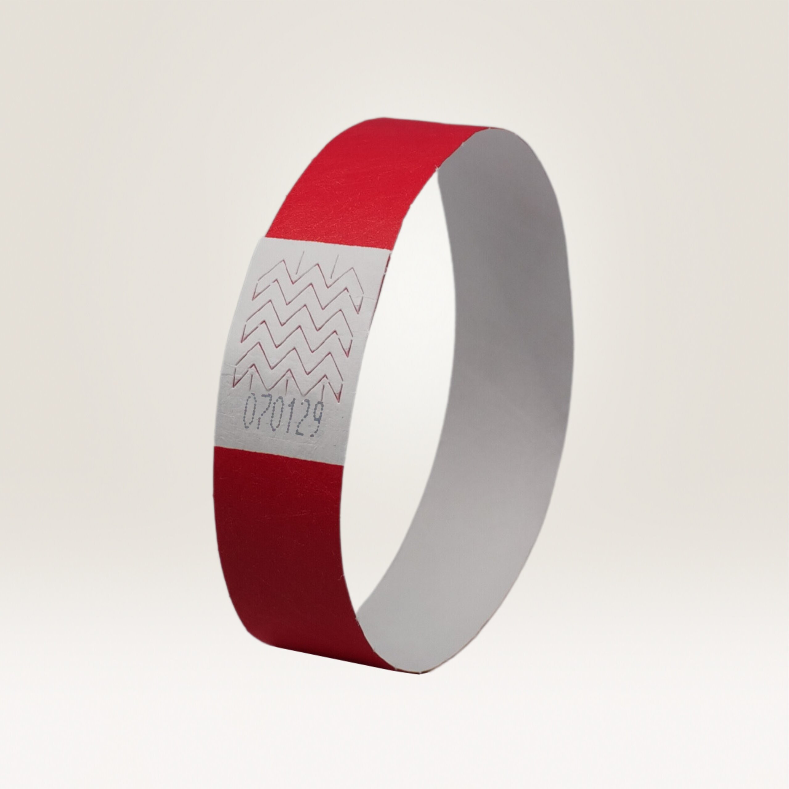 BildeAVERY TYVRD-50 Writsbands tearproof Tyvek red (500)