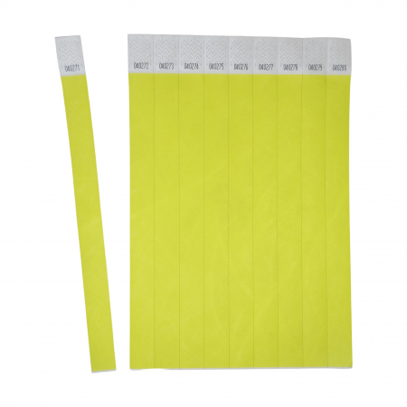 AVERY TYVYW-50 Writsbands tearproof Tyvek yellow (500