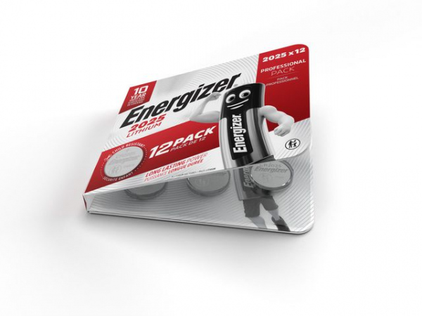 Batteri Energizer Lithium Cr2025 (12 stk)