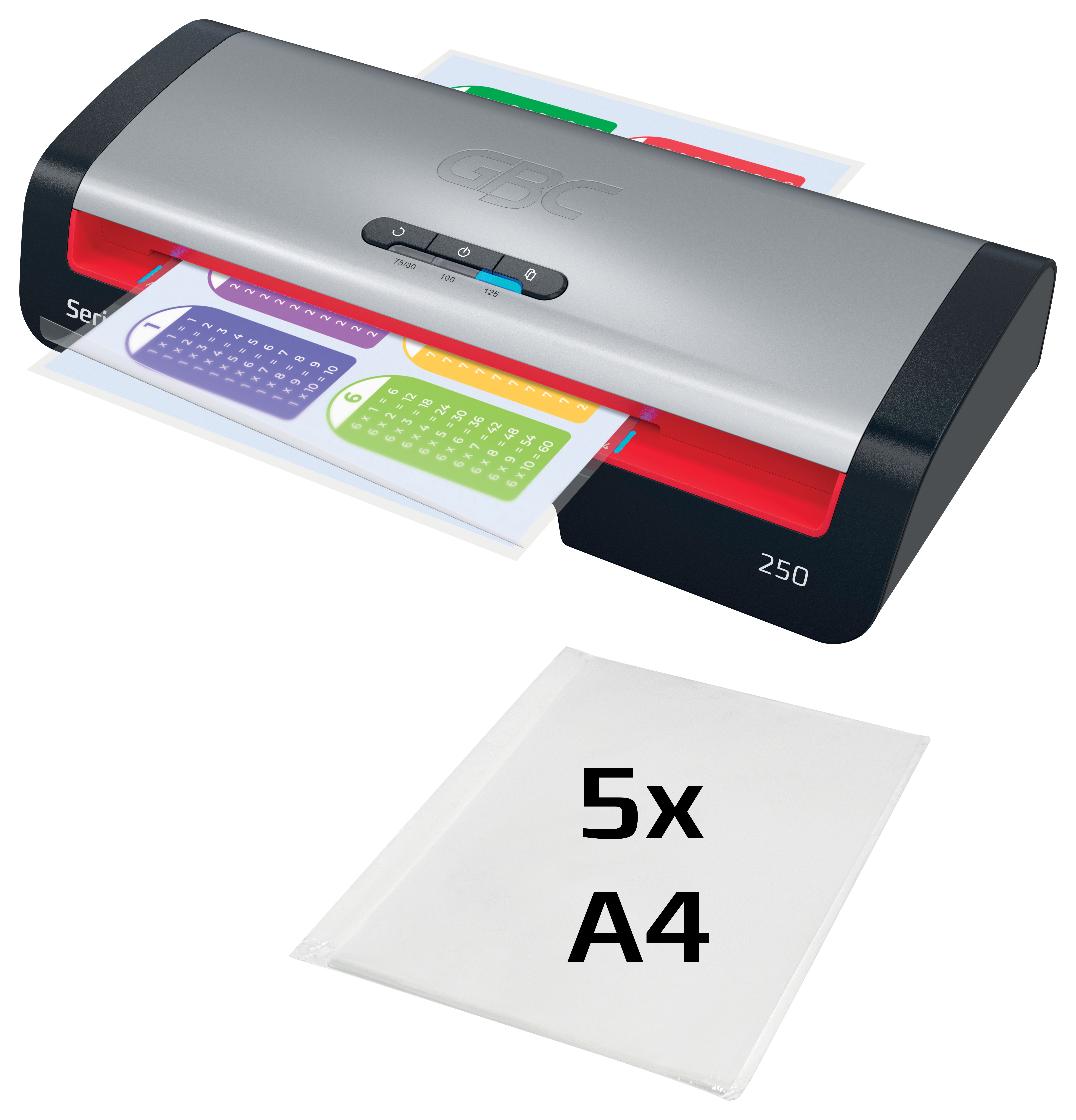 BildeGBC Lamineringsmaskin 250 Series 2 A4