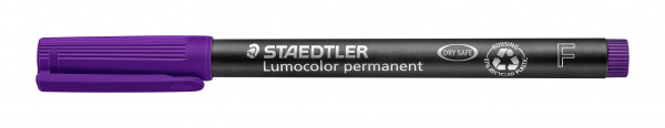 STAEDTLER Merkepenn Lumocolor Perm. 0,6mm violet