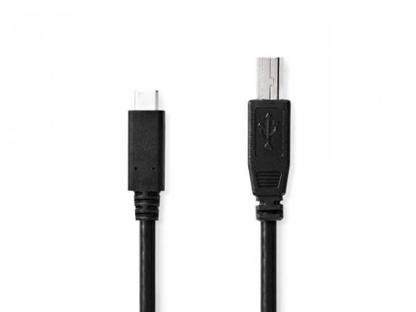 Kabel Nedis Usb-C Til Usb-B 2M