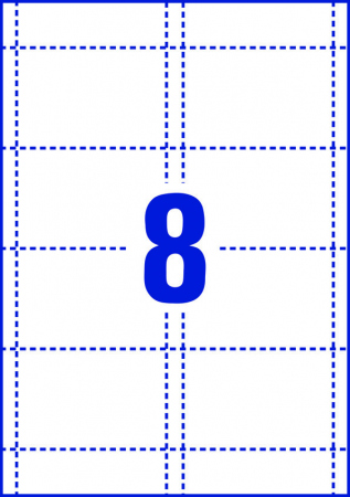 AVERY Micro Perforated Inserts for Badge Holders, 190 g, 60x9 8 Labels/sheet/20 sheets/pack