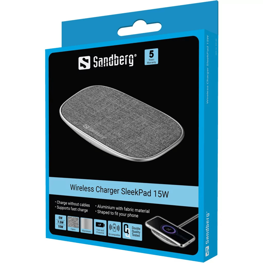 SANDBERG Wireless Charger Deck 15W