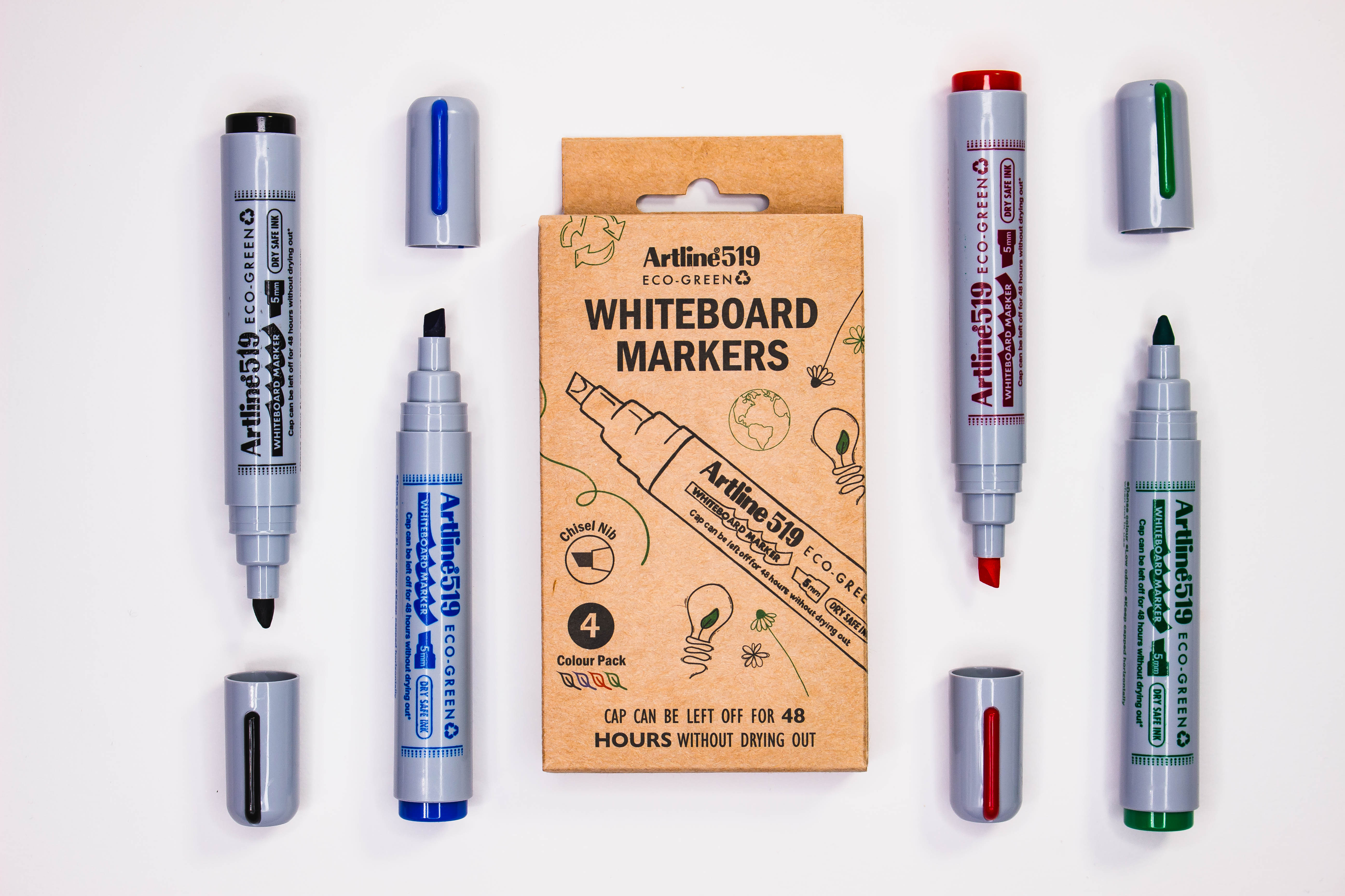 Artline 519 ECO-GREEN Whiteboard 2-5mm (4)