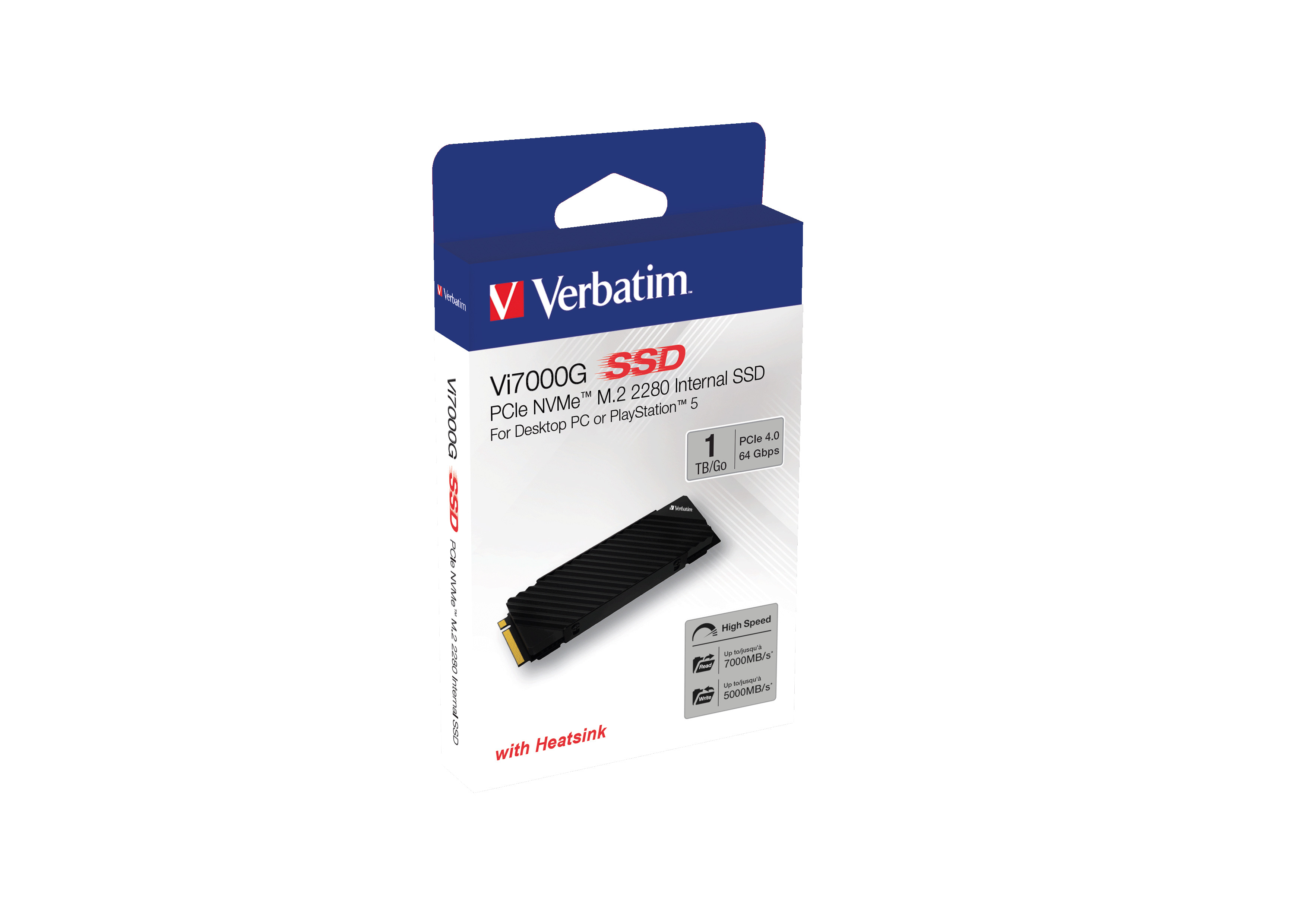 VERBATIM VI7000G PCIE NVME M.2 SSD 1TB