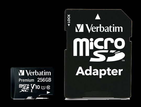 Verbatim MICRO SDXC PREMIUM UHS-I 256GB