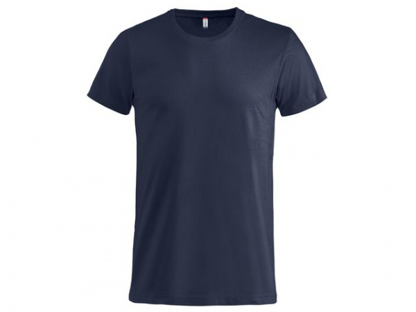 T-Skjorte Clique Basic S Marineblå
