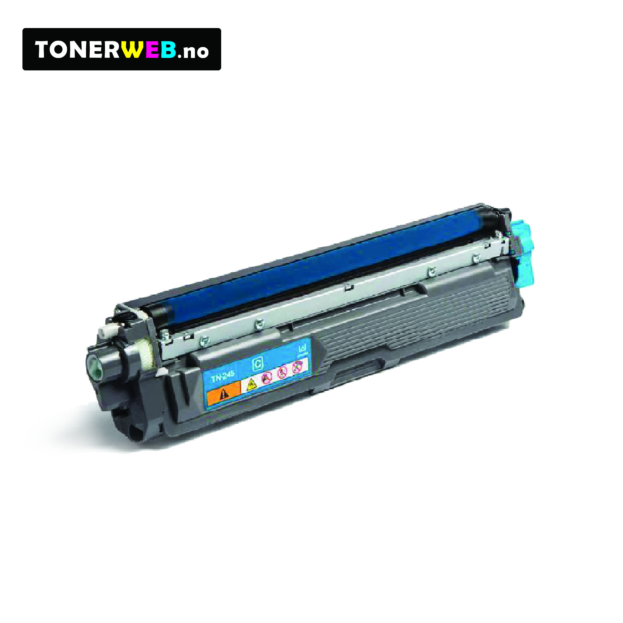 Tonerkassett, erstatter Brother TN245C TN-245 Cyan (2.200 sider)