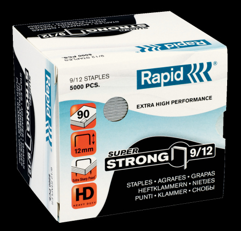RAPID Häftklammer SuperStrong 9/12 5000 