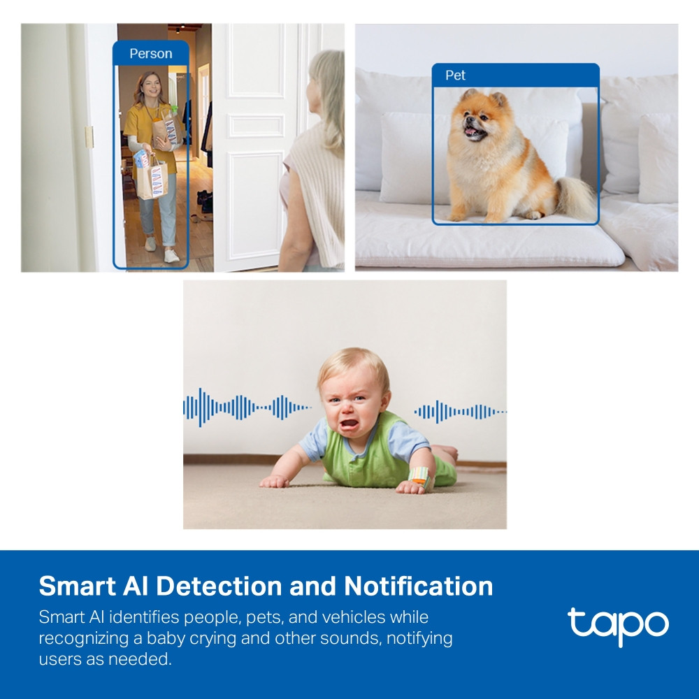 TP-LINK Tapo C125 AI Home Security Wi-Fi Camera