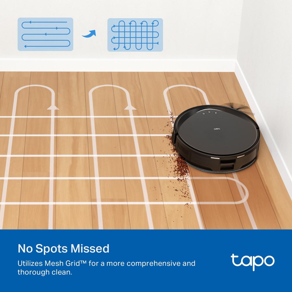 TP-LINK Tapo RV20 Max Plus Robot Vacuum Cleaner & Empty Dock