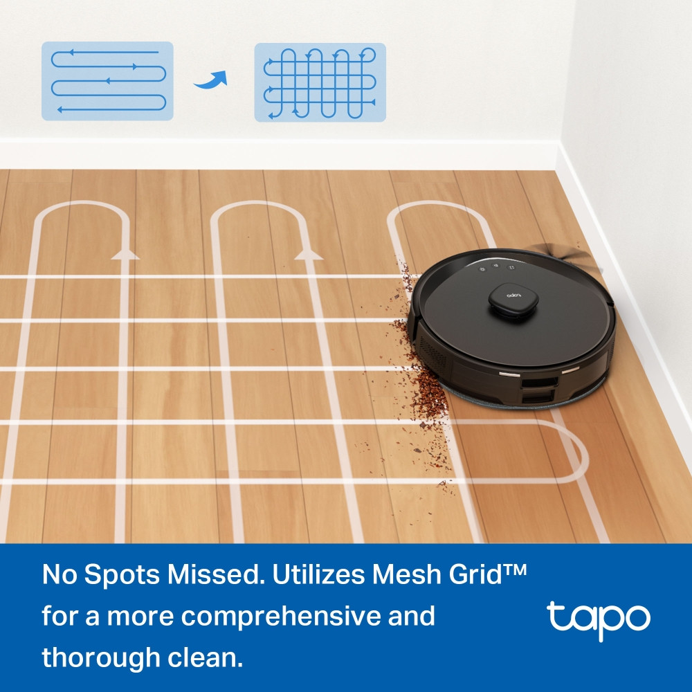 TP-LINK Tapo RV30 Max Plus Robot Vacuum Cleaner & Empty Dock