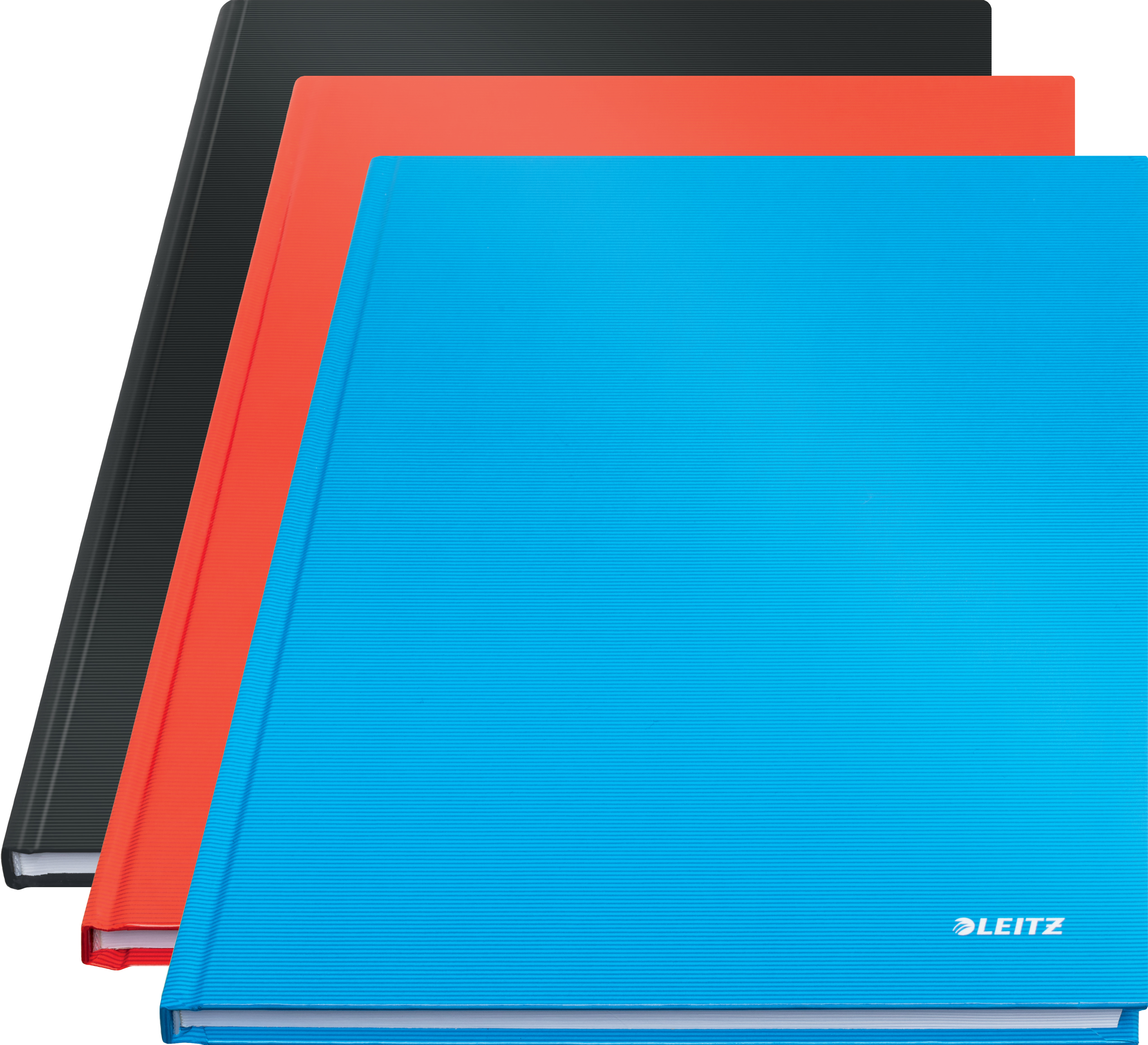 Notatbok Solid A4 Hard Linjert Sort