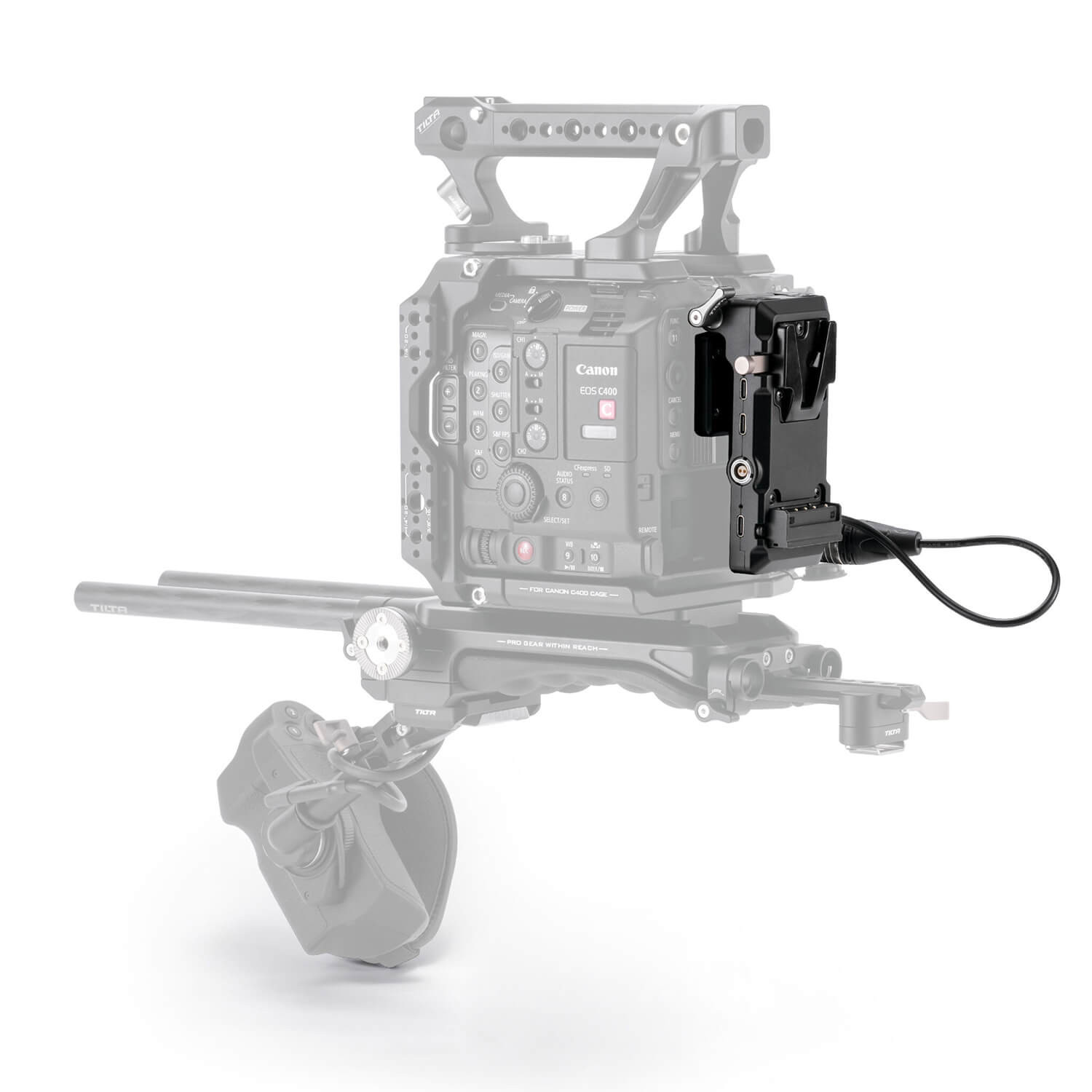 TILTA Battery Plate for Canon C400 V Mount