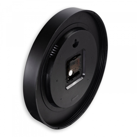 HAMA Wall Clock Santorini Diameter 30 cm Black
