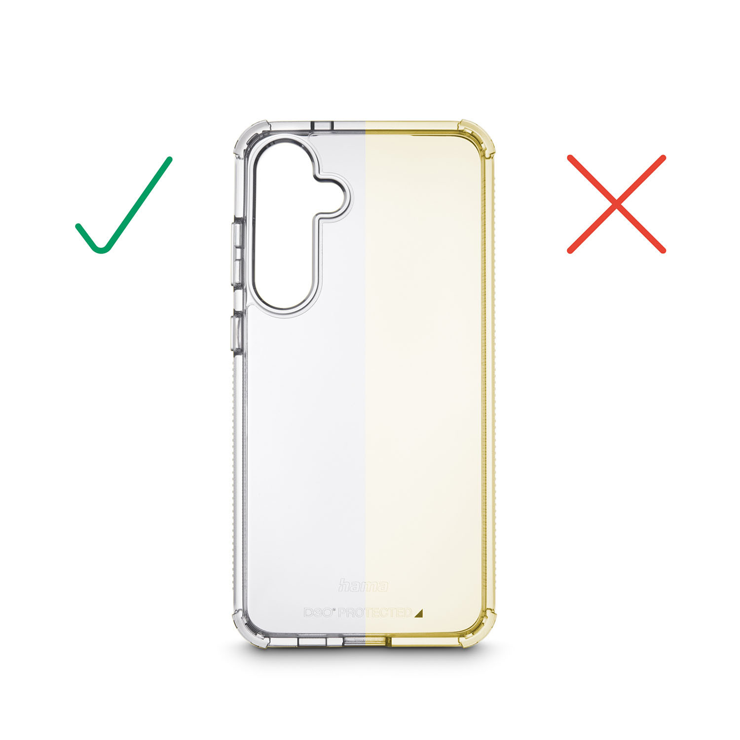 HAMA Extreme Protect Samsung Galaxy S25 Transparent