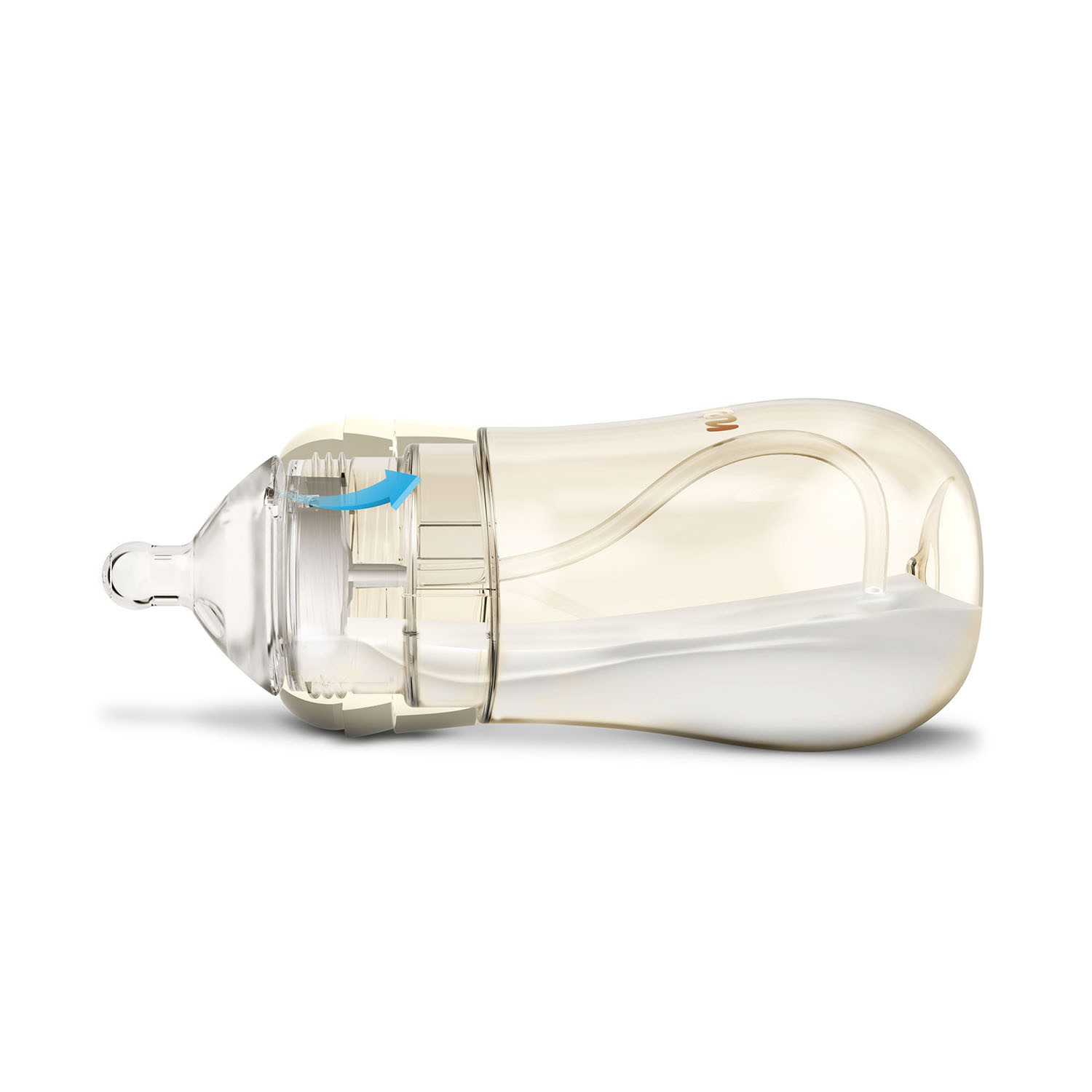 NENO Feeding Bottle MIO 3-In-1 Brown 300ml