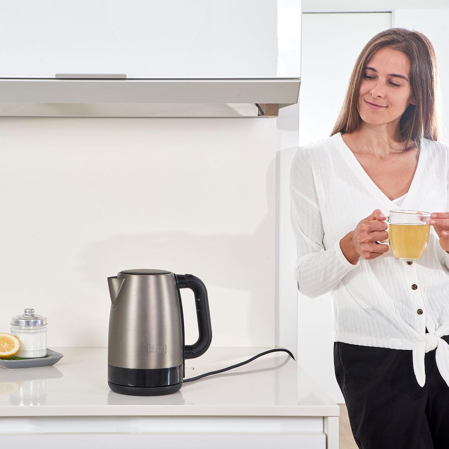BLACK+DECKER Kettle 1,7L Brushed 2200W