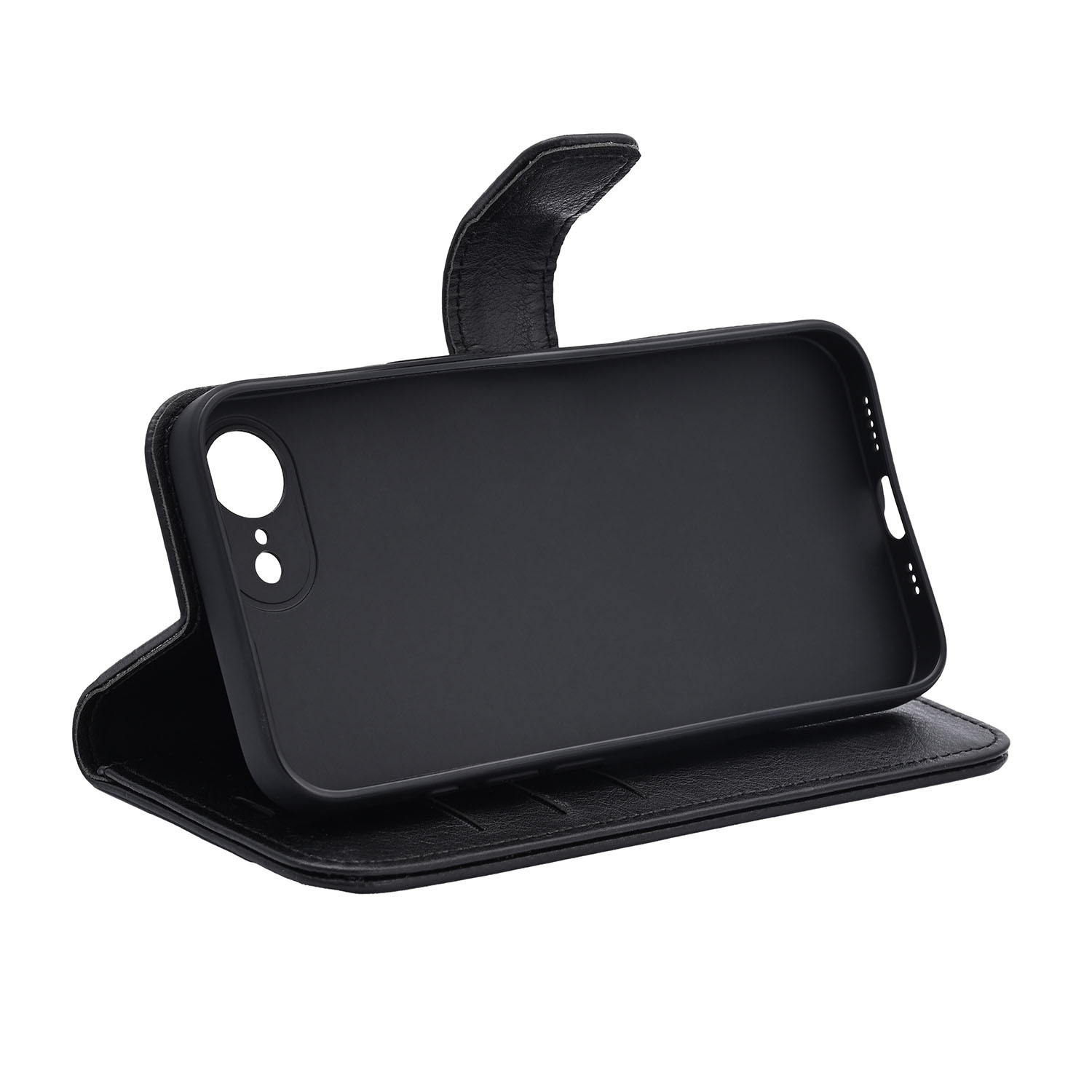 RADICOVER Flipcov Anti Radi RFID 3 card MagS iPhone 16e Black PU