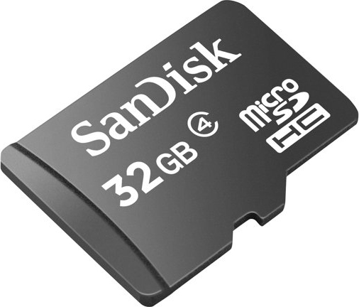 SANDISK microSDHC Card 32GB