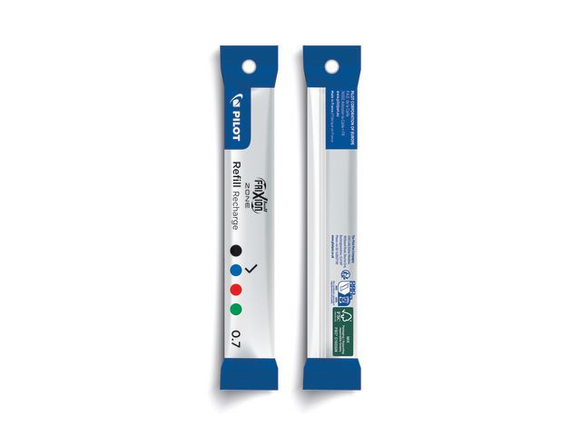 BildeRefill Pilot Frixion Zone 0,7Mm Blå