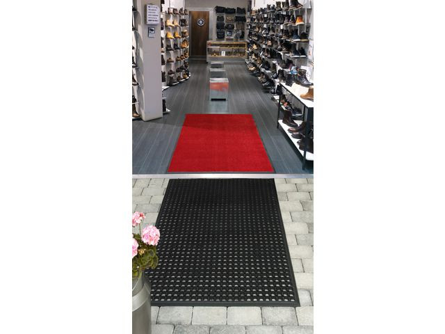 Avskrapningsmatte Yoga L 91X152Cm Sort
