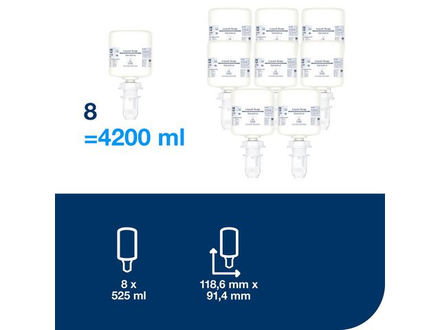 Håndsåpe Tork Sensitiv U/P S5 Mini 525Ml