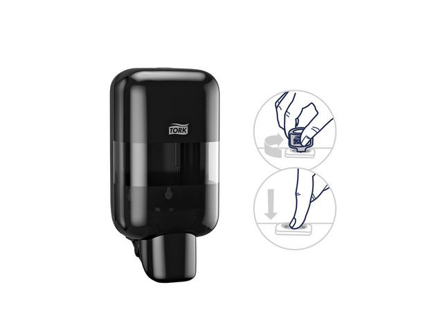 Dispenser Tork Skum/Flyt S5 Mini Sort