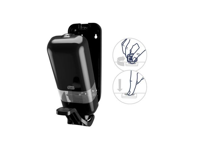 Dispenser Tork Manuell Bøyle S4 1L Sort