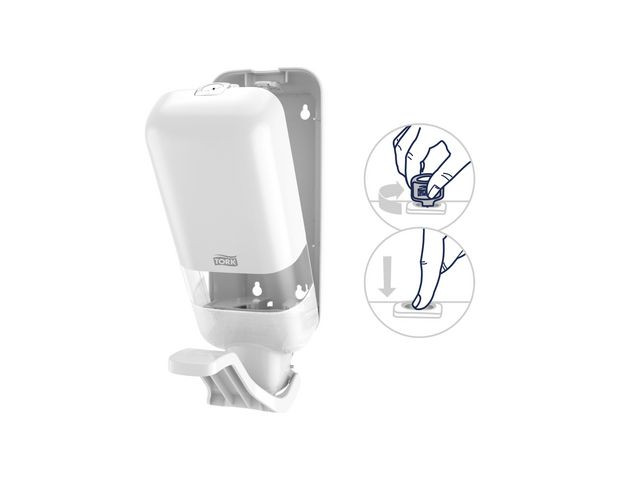 Dispenser Tork Manuell Bøyle S4 1L Hvit