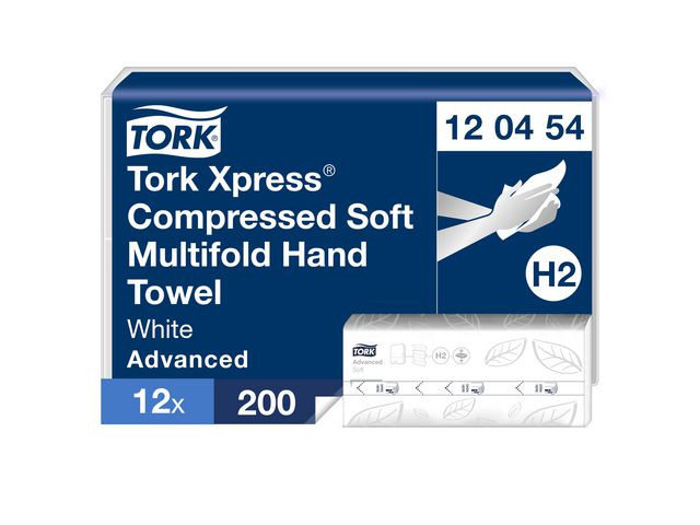 BildeTørkeark Tork Adv M Komprim 2L H2 (2400 stk)
