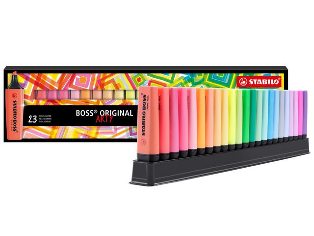 Tekstmarker Stabilo Arty (23 stk)