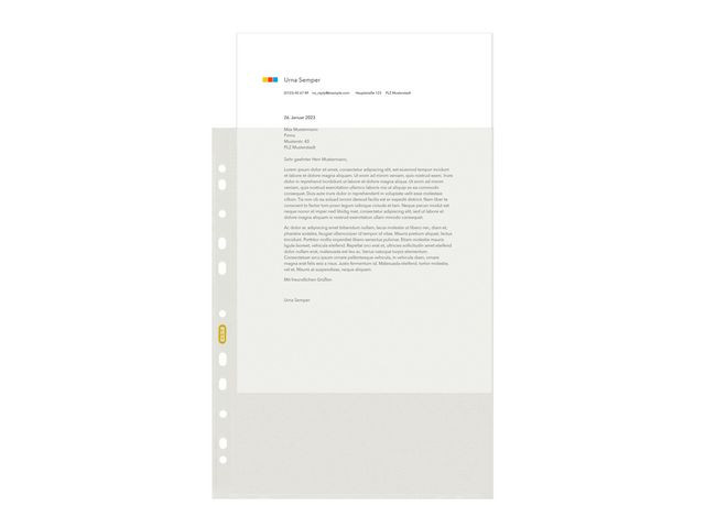 Plastlomme Elba A4 Topp 80My (100 stk)