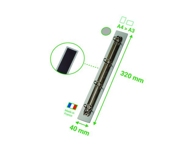 Arkivmekanisme Djois 4 Ringer Magnetisk